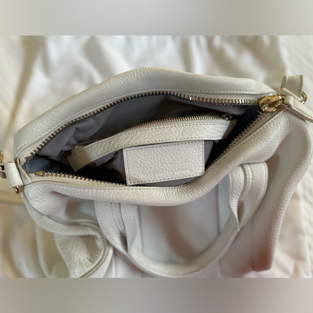 ALEXANDER WANG Rocco White Leather Bag - Picture 11 of 11